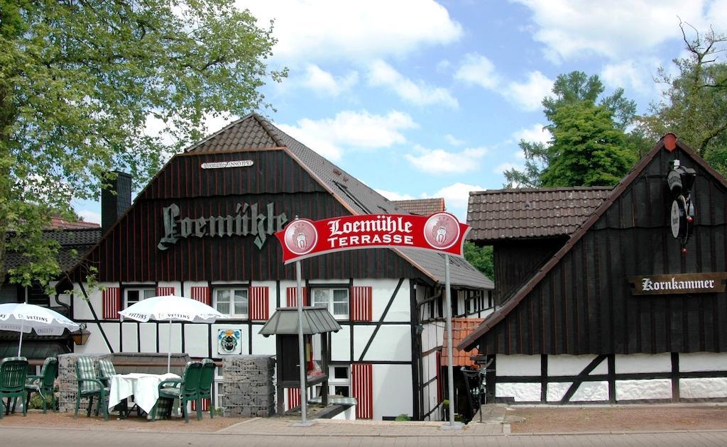 Hotel & Gastropark Loemuhle-Restaurant-Biergarten Marl Exterior foto